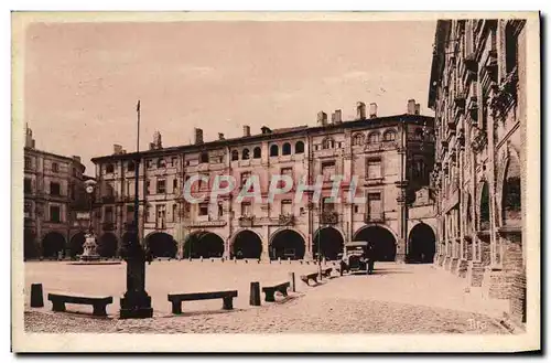 Cartes postales Montauban Place Nationale