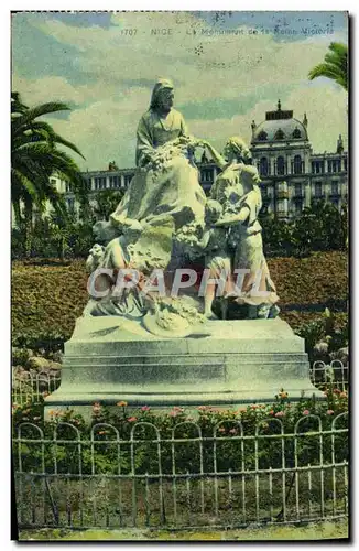 Cartes postales Nice Le Monument de la reine Victoria