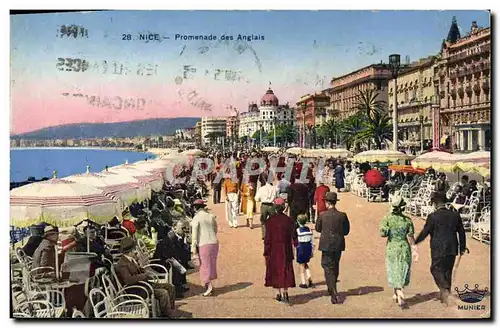 Cartes postales Nice Promeande des Anglais