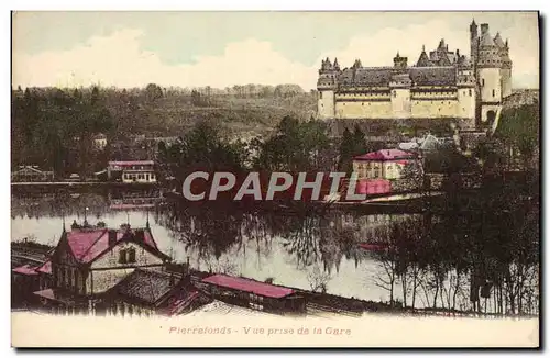 Ansichtskarte AK Pierrefonds Vue prise de la Gare