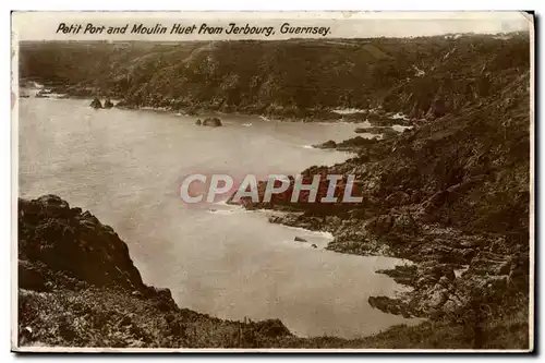 Cartes postales Petit Port and Moulin Huet from Jerbourg Guernsey