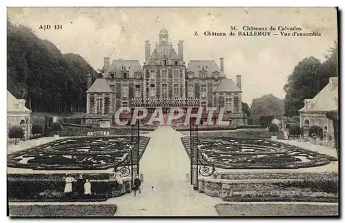 Cartes postales Chateau de Balleroy Vue d'ensemble
