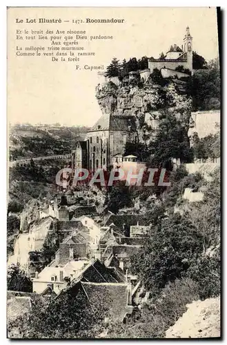 Cartes postales Le Lot Illustre Rocamadour