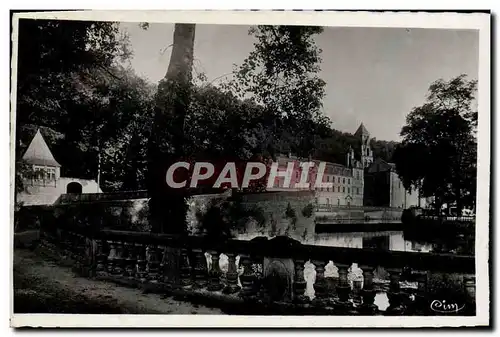 Cartes postales moderne Brantome La Dronne Et I&#39Abbaye Vues Du Jardin Public