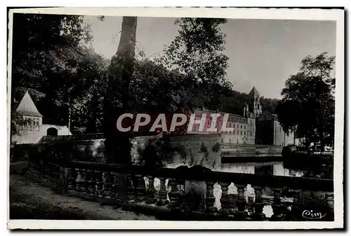 Moderne Karte Brantome La Dronne Et I&#39Abbaye Vues Du Jardin Public