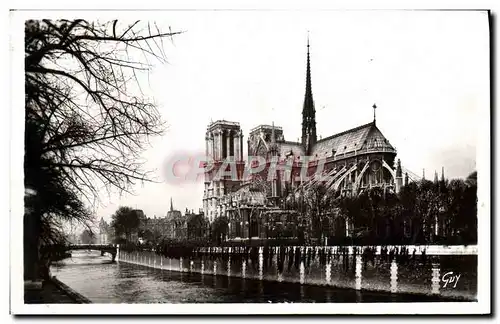 Moderne Karte Paris Notre Dame Abside