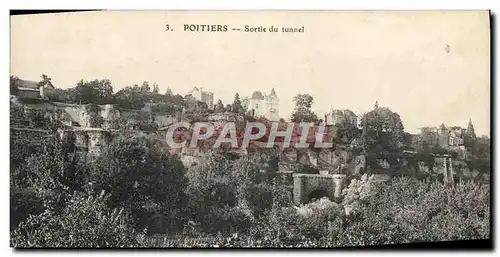 Cartes postales Poitiers Sortie Du Tunnel