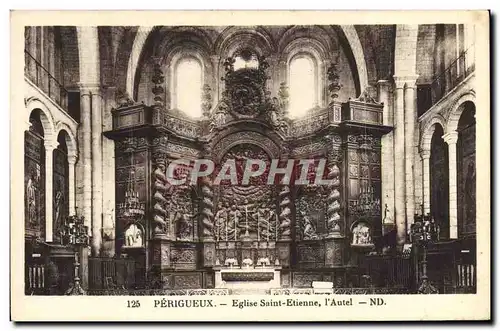Cartes postales Perigueux Eglise Saint Etienne I&#39Autel