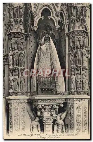 Cartes postales La Delivrande Notre Dame De La Delivrande La Vierge miraculeuse