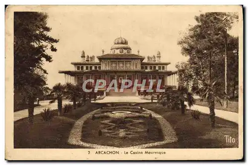 Cartes postales Arcachon Le Casino Mauresque