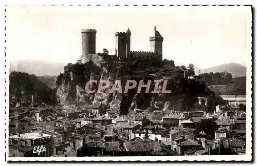 Cartes postales moderne foix Le chateau