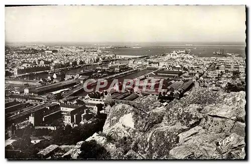 Cartes postales moderne Cherbourg Vue Generale Du Port