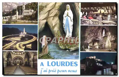 Cartes postales moderne Lourdes