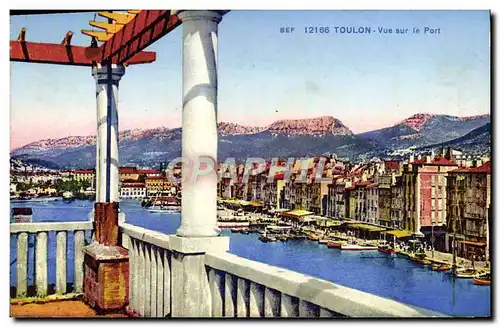 Cartes postales Toulon Vue Sur Le Port