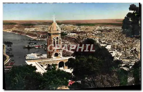 Cartes postales moderne Oran Vue generale prise de Santa Cruz
