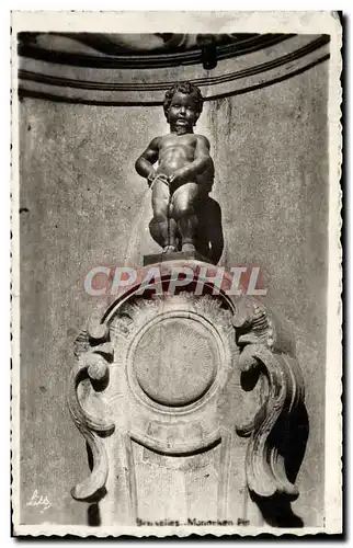 Cartes postales Bruxelles Manneken Pis