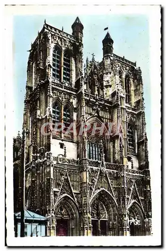 Cartes postales moderne Abbeville Collegiale Saint Vulfran