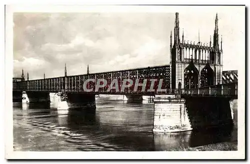 Cartes postales Strasbourg Pont Du Chemin De Fer sur le Rhin