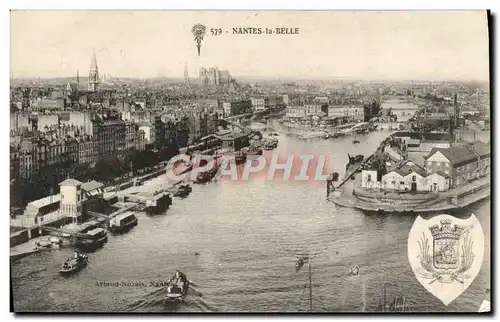 Cartes postales Nantes La Belle