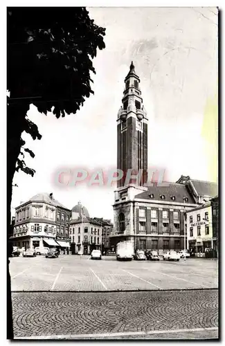 Cartes postales moderne Charleroi Le beffroi