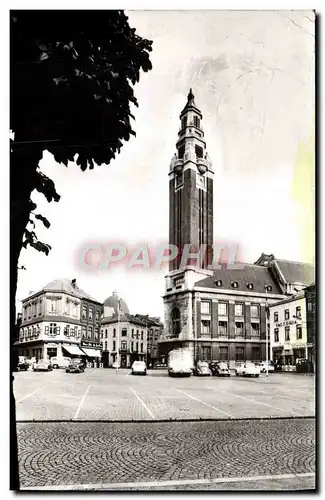 Moderne Karte Charleroi Le beffroi