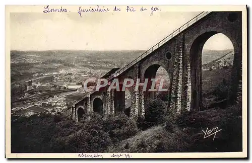 Cartes postales Lourdes Funiculaire du pic de Jer