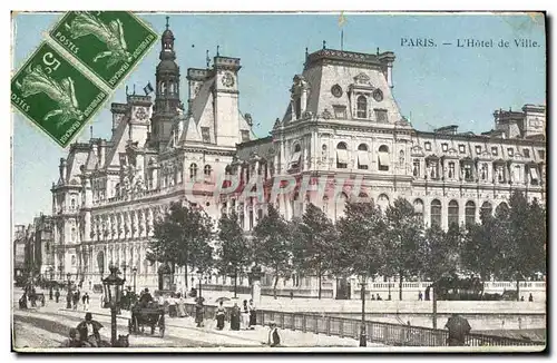 Cartes postales Paris L&#39Hotel De Ville