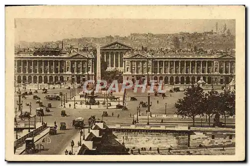 Ansichtskarte AK Paris Perspective de la Place de la Concorde