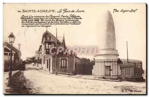 Cartes postales Sainte Adresse Le pain de sucre