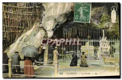 Cartes postales Lourdes La Grotte