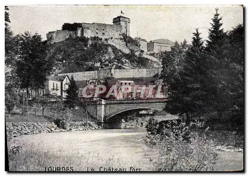 Cartes postales Lourdes Le Chateau Fort