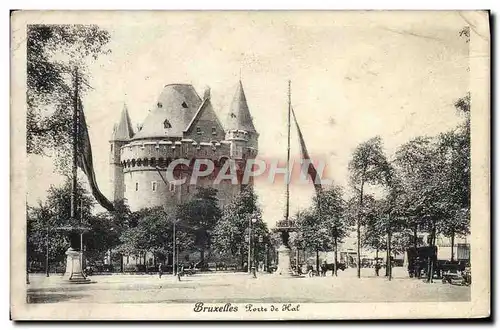 Cartes postales Bruxelles Porte de Hal