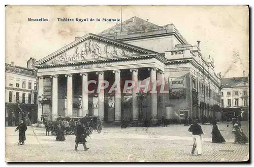 Cartes postales Bruxelles Theatre Royal de la Monnaie