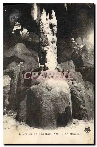 Ansichtskarte AK Grottes de Betharram Le Minaret