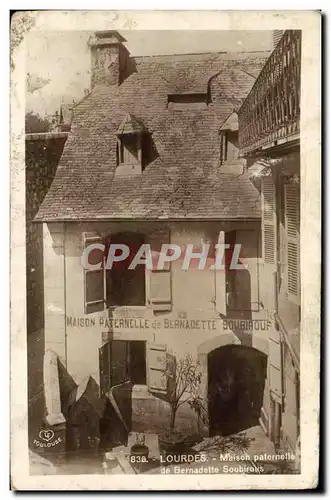 Cartes postales Lourdes Maison Paternelle de Bernadette Soubirous