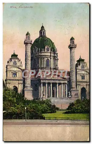 Cartes postales Wien Karlskirche