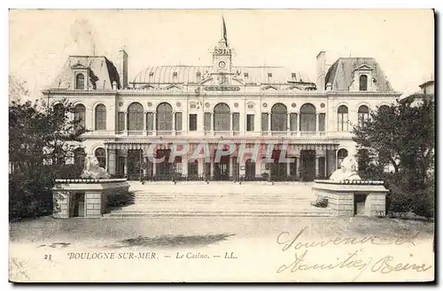 Cartes postales Boulogne Sur Mer Le Casino