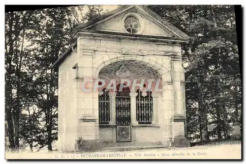 Cartes postales Betharram Lestelle Jesus detache de la croix