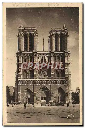 Ansichtskarte AK Paris En Flanant Notre Dame