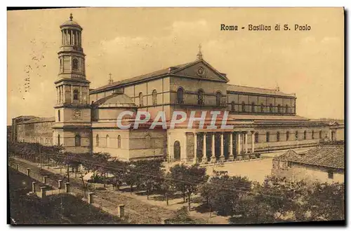 Cartes postales Roma Basilica Di S Paolo