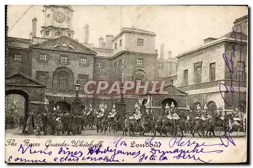 Cartes postales London The horse Guards Whitehall