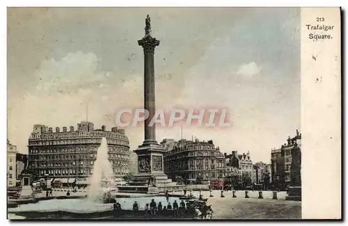 Cartes postales Trafalgar Square London