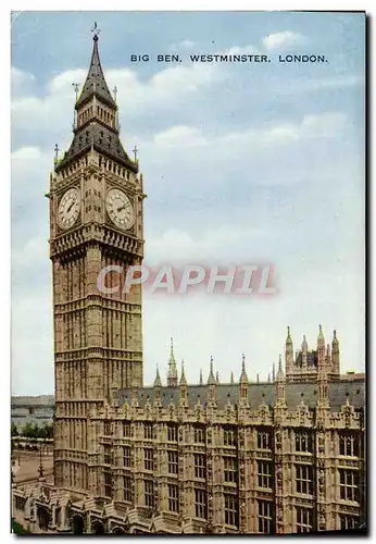 Cartes postales moderne Big Ben Westminster London