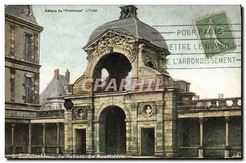 Cartes postales Fontainebleau Le palais Le baptistere