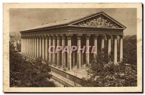 Cartes postales Paris La Madeleine