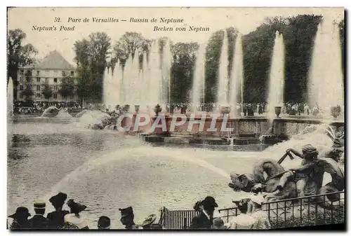 Ansichtskarte AK Parc de Versailles Bassin de Neptune