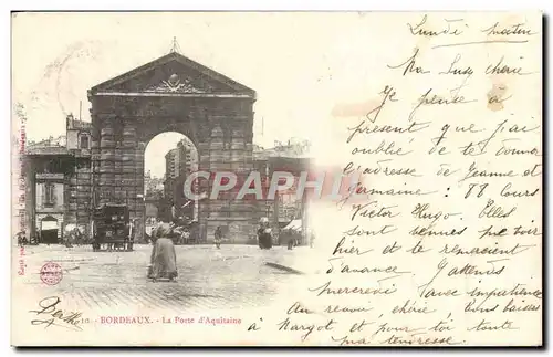 Cartes postales Bordeaux La Porte D&#39Aquitaine