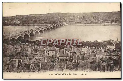 Cartes postales Bordeaux La Rade