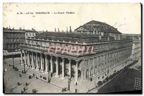 Cartes postales Bordeaux Le Grand Theatre