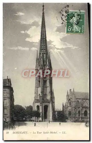 Cartes postales Bordeaux La Tour Saint Michel